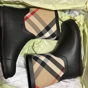 Kids Burberry Rain Boots